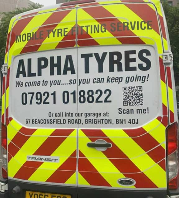 24/7 Alpha Mobile Tyre Fitting Service Brighton